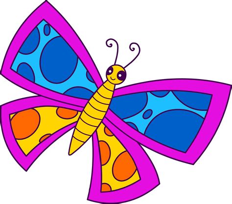 clipart butterfly easy|free butterfly clip art images.